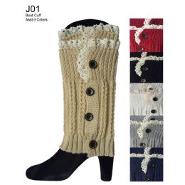 48 Bulk Lace Boot Cuff