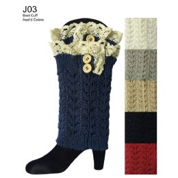 48 Bulk Lace Boot Cuff