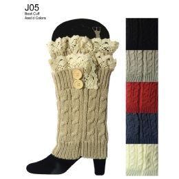 48 Bulk Lace Boot Cuff
