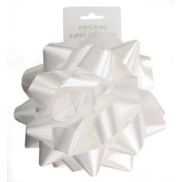 96 Bulk 9 Inch Bow White