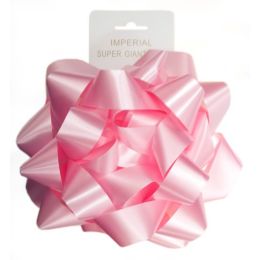 96 Bulk 9 Inch Bow Pink