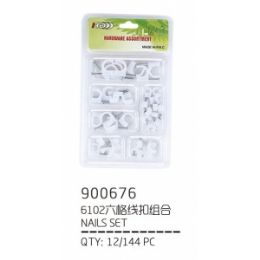 144 Bulk Nail Set 6- Piece
