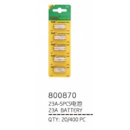 100 Bulk 23a 5 Piece Battery