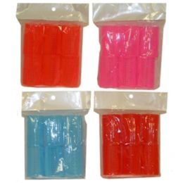 24 Bulk 6pc  Touch Closure Roller 3.8x6.3cm