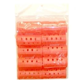 240 Bulk 10pc Plastic Hair Roller 3.2x6.5cm