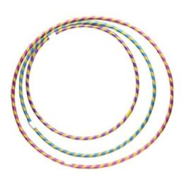 108 Bulk Hula Hoop Stripe Glitter Assorted