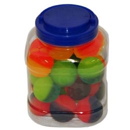 288 Bulk Duo Color Bouncing Ball