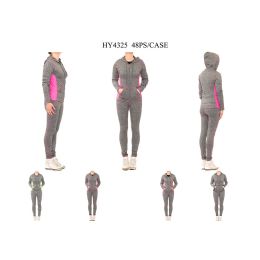 12 Bulk Ladies 2 Piece Active Set