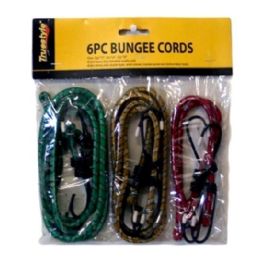 96 Bulk 6pc Bungee Cords