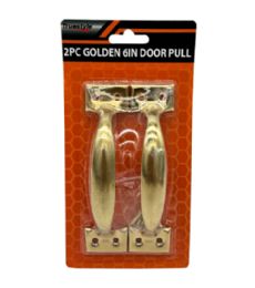 96 Bulk 2pc 6in Door Pull Gold Color