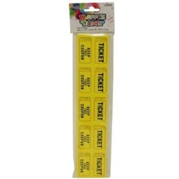 96 Bulk 250 Piece Raffle Tickets