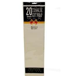 72 Bulk 20 WHITE TISSUE WRAPS