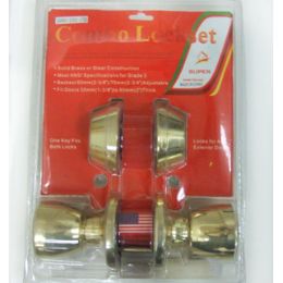 24 Bulk Double Deadbolt Combo Door Lock