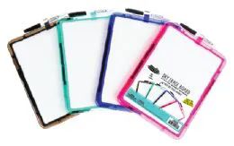 48 Bulk Dry Erase Board 8.5 X 11" With Magnetic Mounting