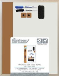 10 Bulk Magnetic & Cork Combo Dry Erase Board 11 X 17 Inches