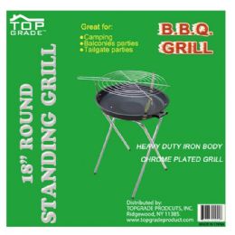 4 Bulk 18" Standing Grill Folding