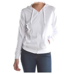 24 Bulk Sofra Ladies Thin French Terry ZiP-Up Hoodie Jacket