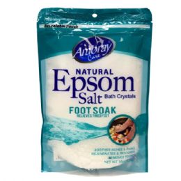 36 Bulk Amoray Epsom Salt Bag 16oz Foot Soak