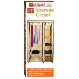 5 Bulk Storage Closet Beige And Brown