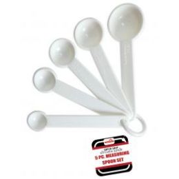 144 Bulk 5 Piece Measuring Spoon Set