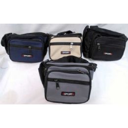 12 Bulk Fanny Purse With Adjustable Waist Band