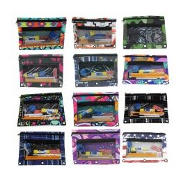 48 Bulk Pencil Case Assortment