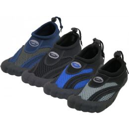 36 Bulk Wholesale Men's Barefoot "wave" Water Shoes Sizes 7-13