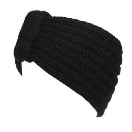 12 Bulk Knit Turban Style Headband