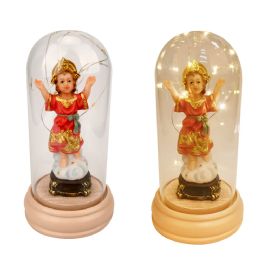 6 Bulk Led Baby Jesus Figurine 24cm