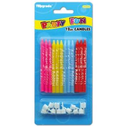 96 Bulk Twelve Count Birthday Candles