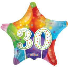 125 Bulk 2-Side "30" Balloon