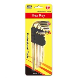 48 Bulk 9 Piece Hex Key Set