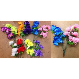 48 Bulk 7 Head Peony Plastic Flower