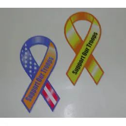 600 Bulk Support Our Troops Ribbon Magnet