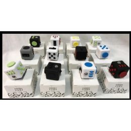 12 Bulk Wholesale Fidget Cubes Assorted