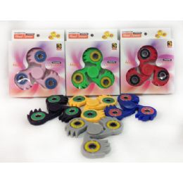 36 Bulk Wholesale Ninja Figure Fidget Spinner Assorted