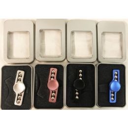 12 Bulk Metalic Alloy Zinc Three Ball Fidget Spinners