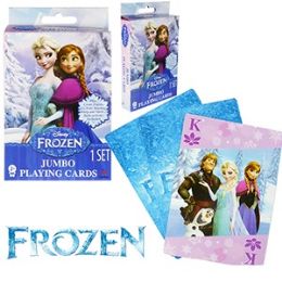 48 Bulk Disney's Frozen Jumbo Playing Cards