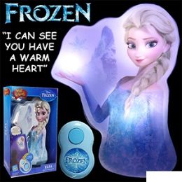 12 Bulk Disney's Frozen Elsa Wall Character W/ Remote & Sound