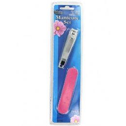 48 Bulk Nail Clipper & File Set