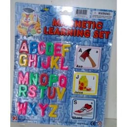 72 Bulk Magnetic Letters & Picture Cards