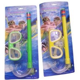 48 Bulk Swim Goggle And Snorkel Set