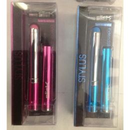 72 Bulk Slick Stylus Pen Shaped As Lipstick
