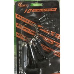 48 Bulk Hex Key Allen Key Set On Key Ring