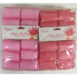 48 Bulk Foam Hair Rollers 6 Pack