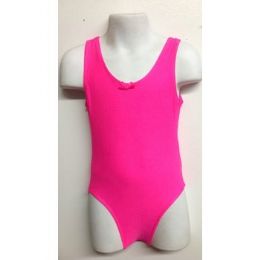 60 Bulk Toddler One Piece Swimsuits Fluorescent Colors
