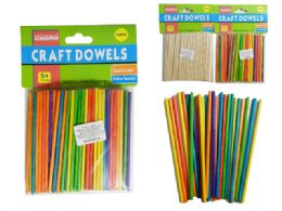 144 Bulk 100-Piece Wooden Dowels