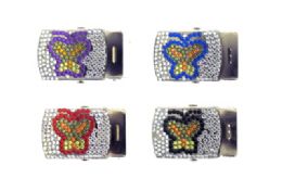 60 Bulk Butterfly Belt Buckle