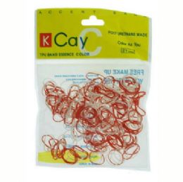 72 Bulk Red And White Mini Rubber Bands