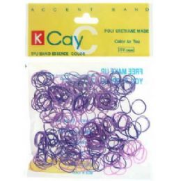 72 Bulk Assorted Colored Mini Rubber Bands